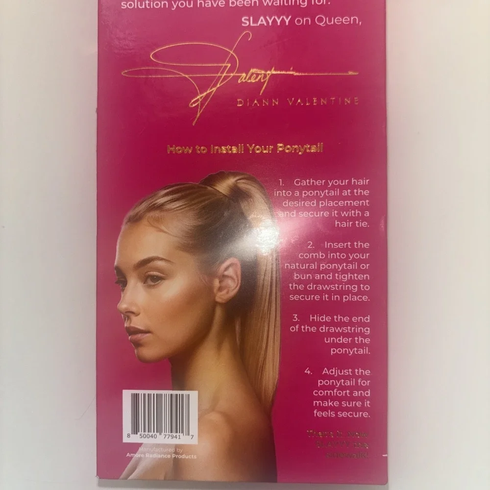 SLAYYY Drawstring Ponytail 18
